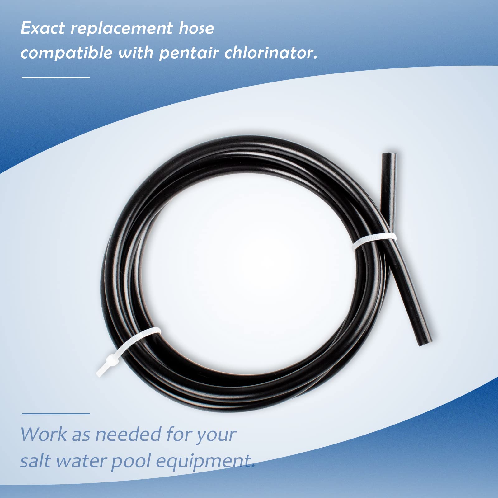 Pokin tubing for Rainbow feeder 300/302 provides a secure connection.