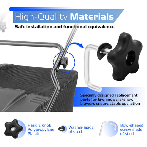 Pokin snowblower handle kit installation on Toro models