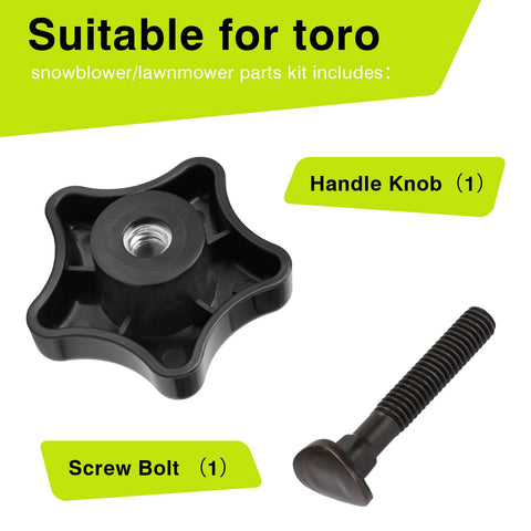 Pokin handle knob kit aligns with square hole for steady fit.