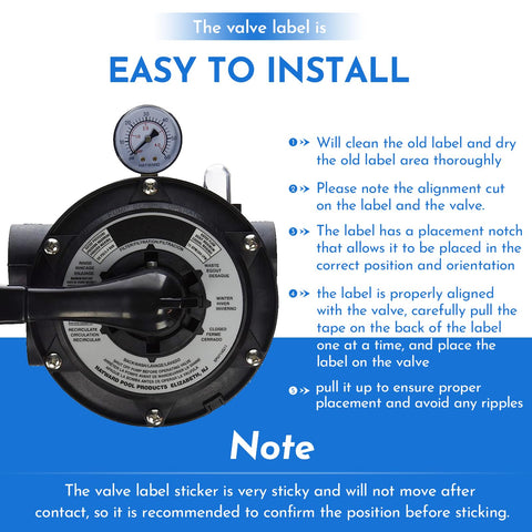 Pokin SPX0714G installs with a simple peel-and-stick method.