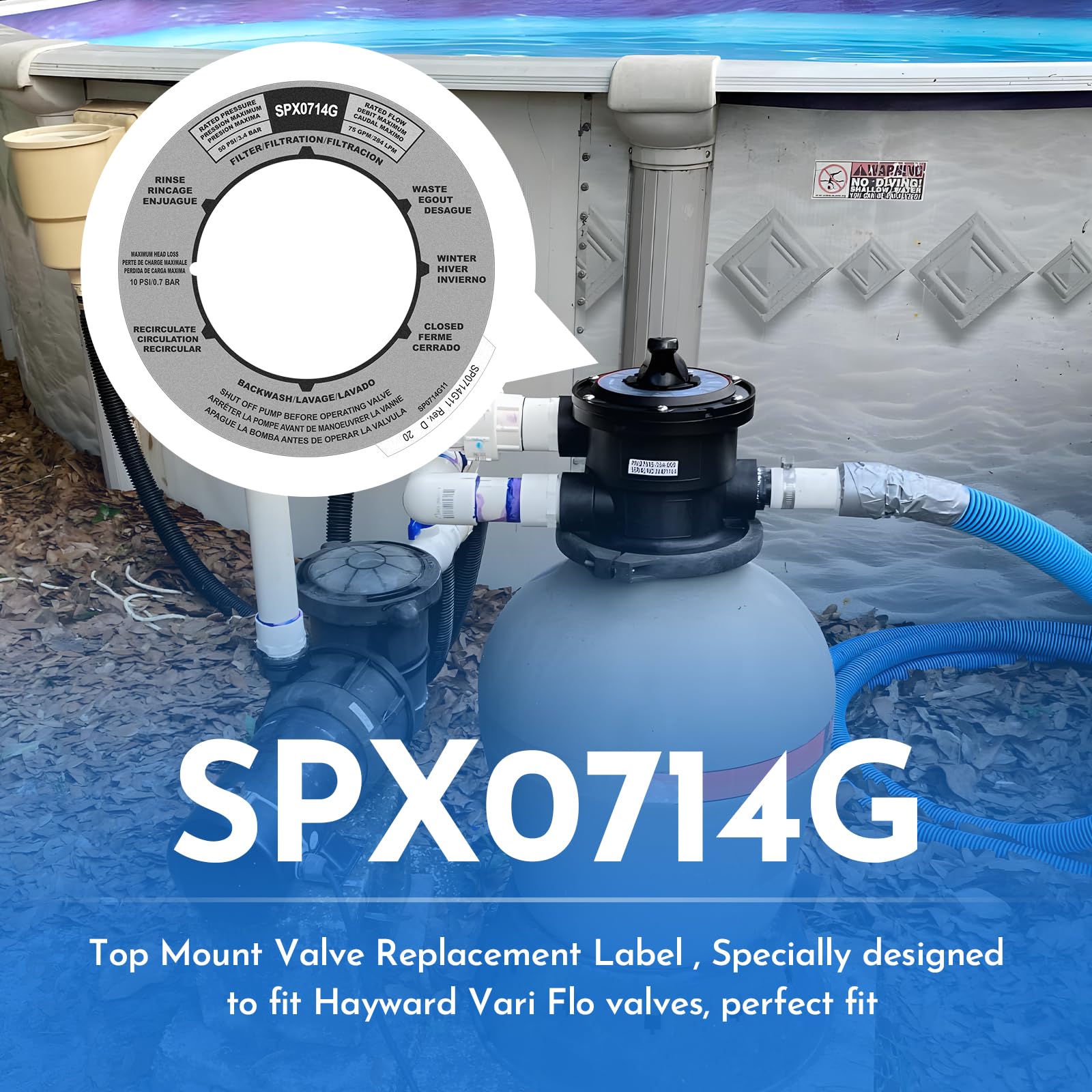 Pokin SPX0714G Vari-Flo compatibility improves control over valves.