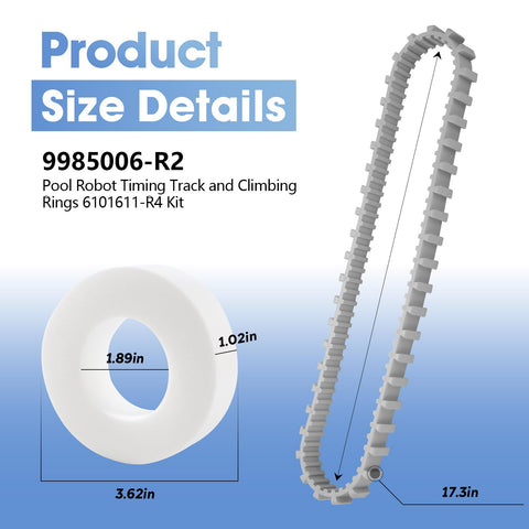 Pokin timing track 9985006-R2 ensures steady cleaning cycles