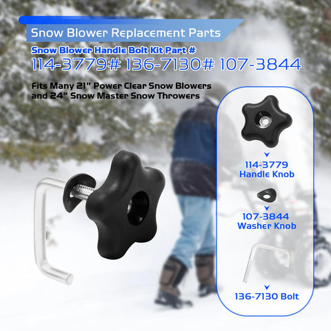 Pokin 107-3844 washer with handle kit for stable operation