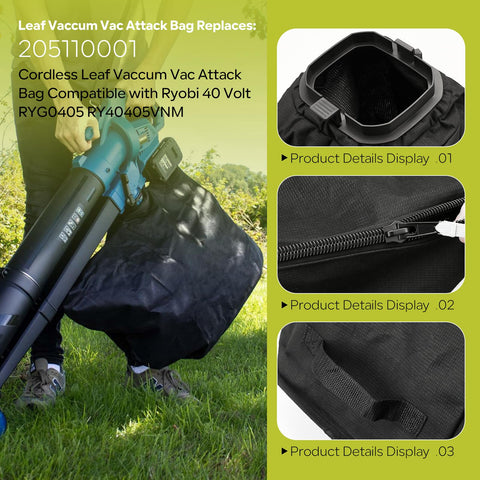 Pokin Vac Attack bag assembly with included accessories for easy replacement.
