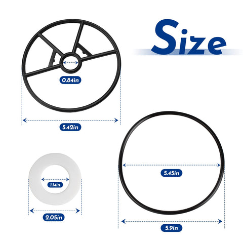 Pokin Variflo XL SP714T spider gasket ensures durable seal.