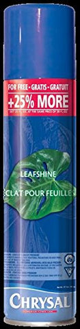 Pokon Chrysal Leaf Shine bottle closeup for vibrant, clean foliage.