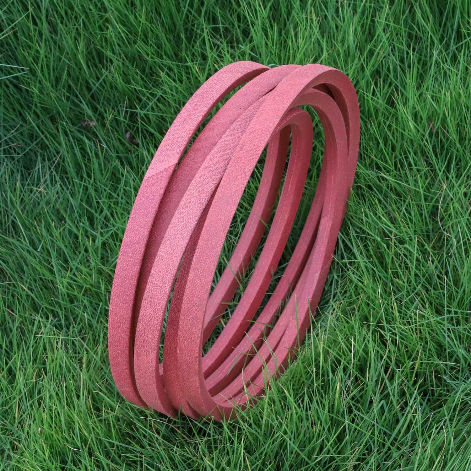 Pokuuer kevlar-synthetic belt texture closeup, high durability under heat and oil exposure.
