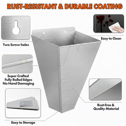 Polarduck killing cone in backyard setup supports efficient harvest of several birds.