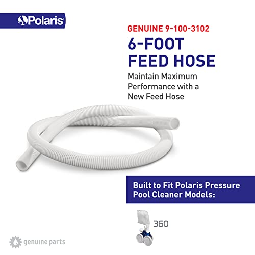 Polaris 360 cleaner hose assembly showing connection points for smooth operation.