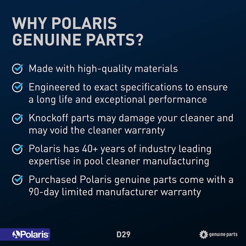 Polaris C55 compatible with 380 cleaners for reliable wheel security.