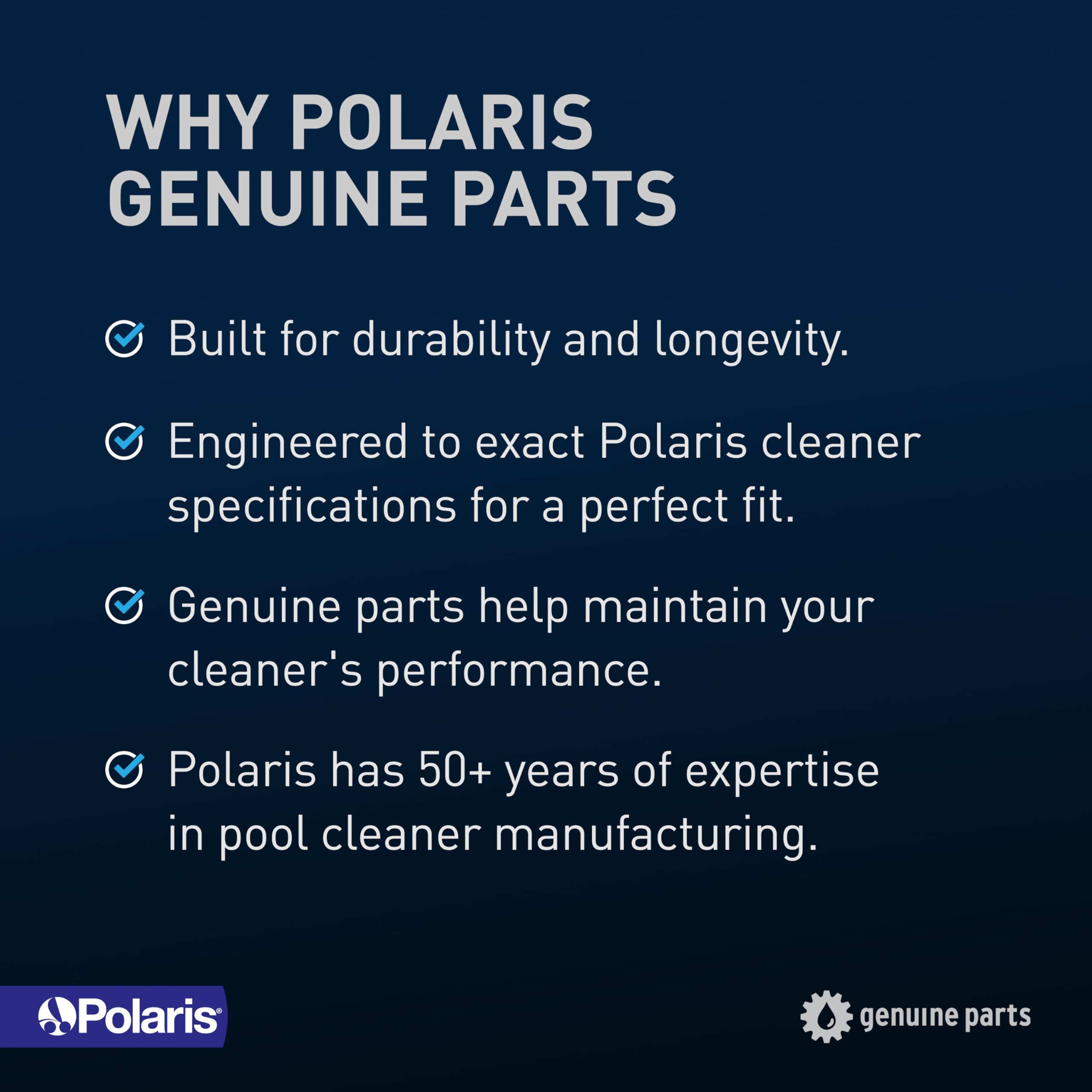 Polaris suction-cleaner track V2 highlighted for enhanced traction