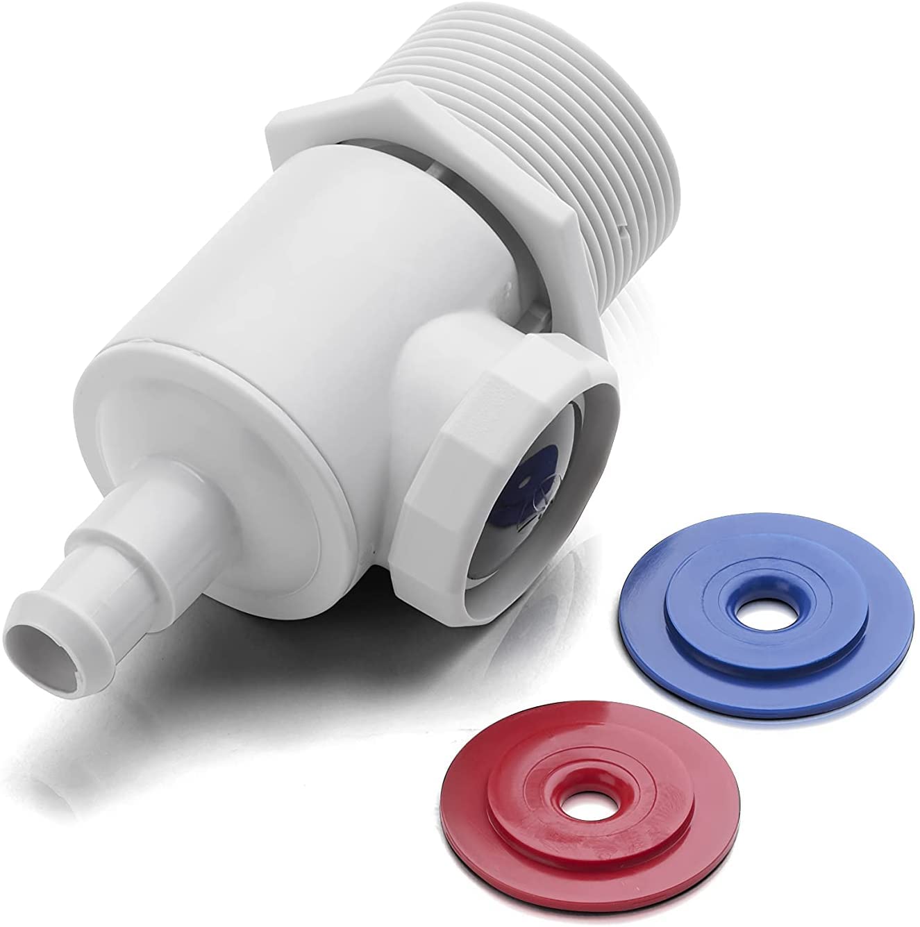 Polaris UWF assembly front view demonstrates a versatile universal connector for compatible pool cleaners.