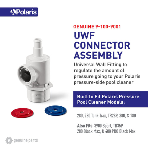 Polaris UWF assembly packaged image highlights easy replacement with minimal tools.