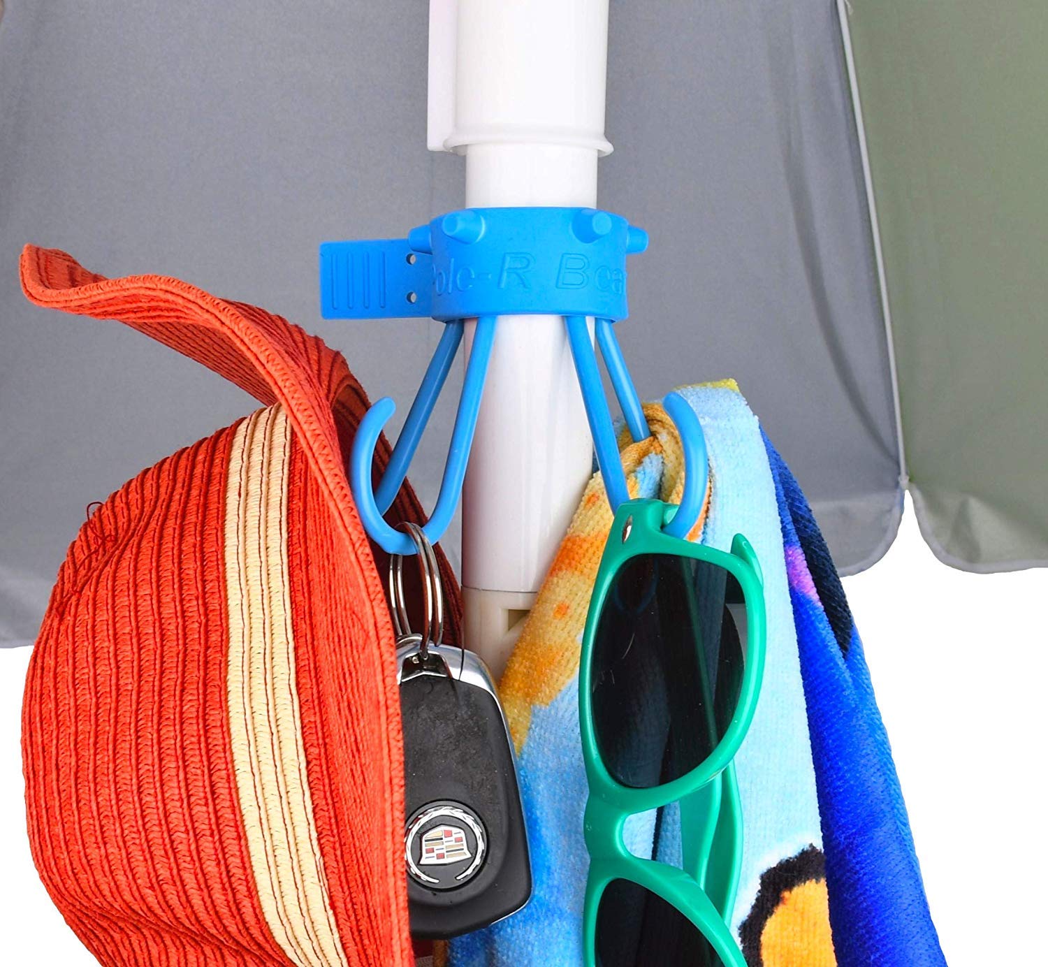 Pole-R Bear stainless steel hook durability for outdoor use.