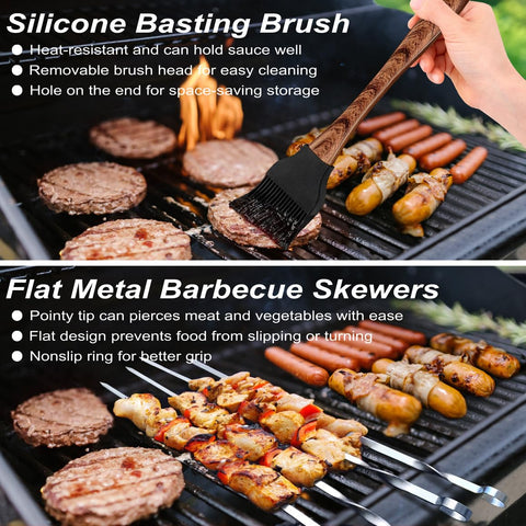 POLIGO corn holders for steady cooking on the grill