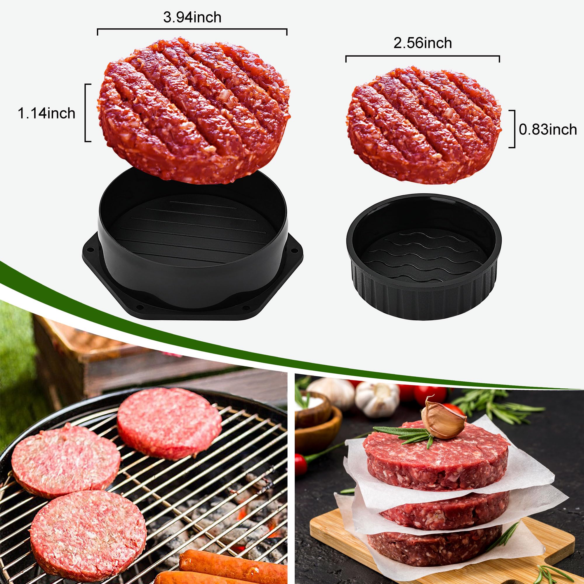 POLIGO griddle tools set expands cooking options to sausages, bacon, and veggies.