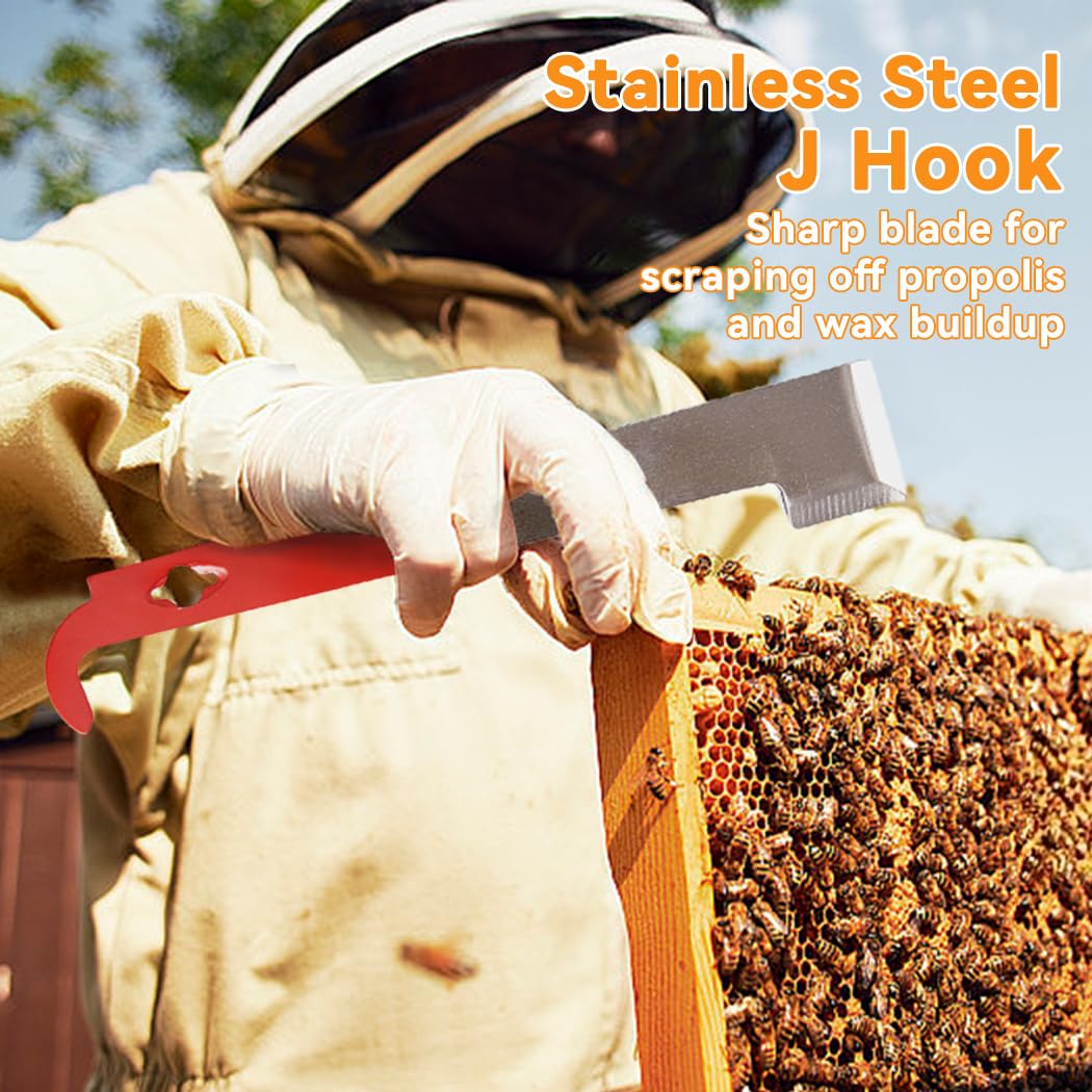 POLLIBEE Bee Smoker 4-inch fire chamber designed for controlled ember ignition.