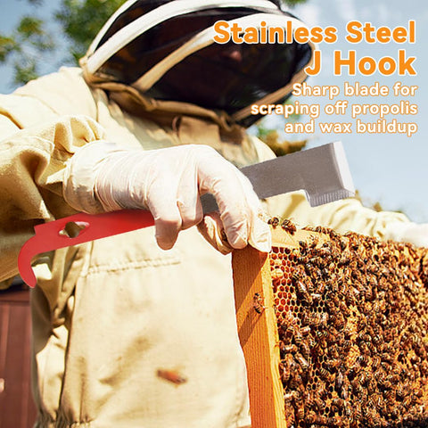 POLLIBEE Bee Smoker 4-inch fire chamber designed for controlled ember ignition.
