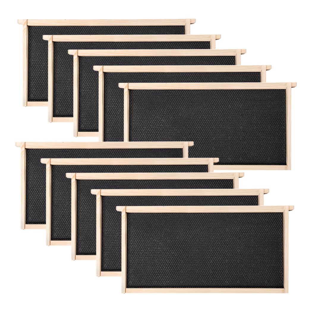 POLLIBEE Deep brood frame assembly with precise joinery for durable beehives