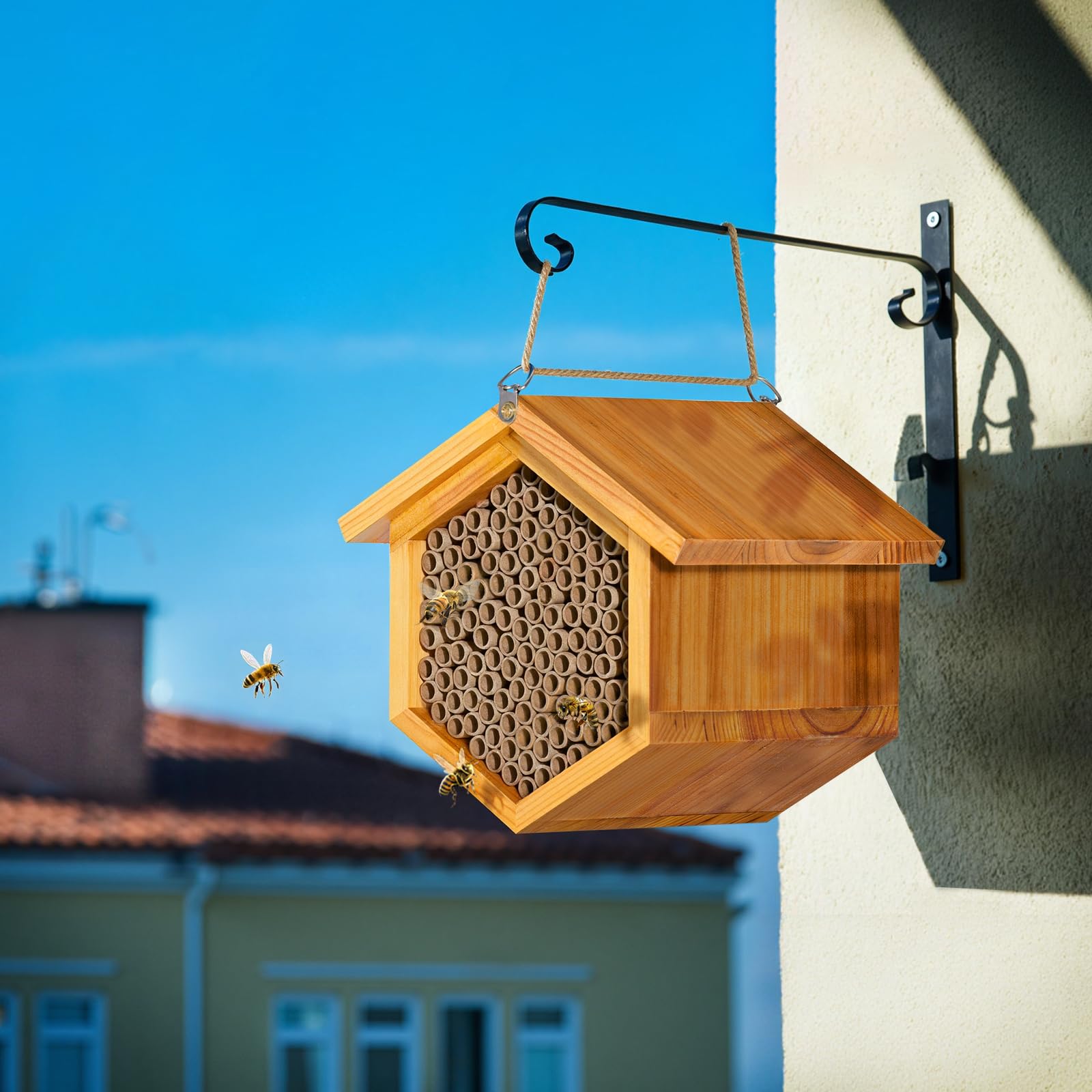 POLLIBEE bee holes sized 5/16 inch for mason bee cocoons