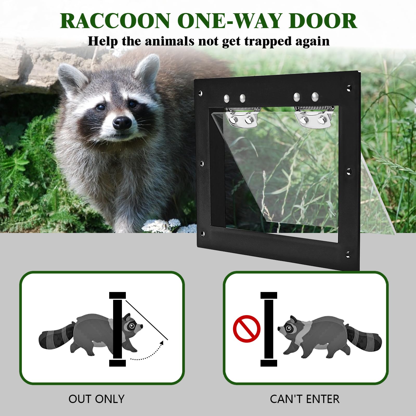 POLXIYY all-weather acrylic panels resist rust and harsh outdoor conditions.