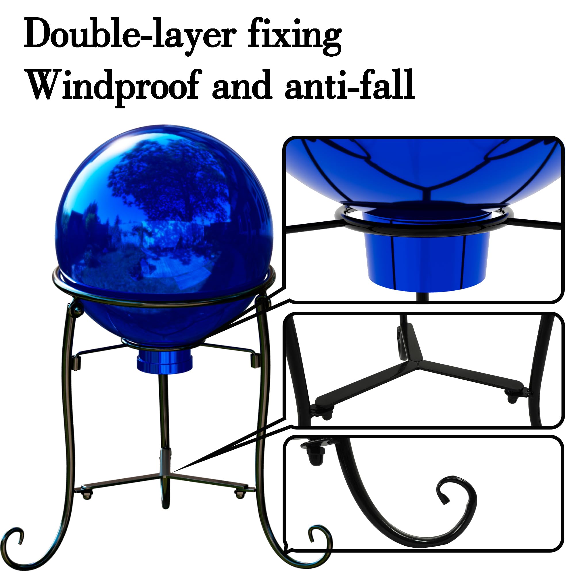 Polyjkl display stand usable indoors and outdoors for versatile decor
