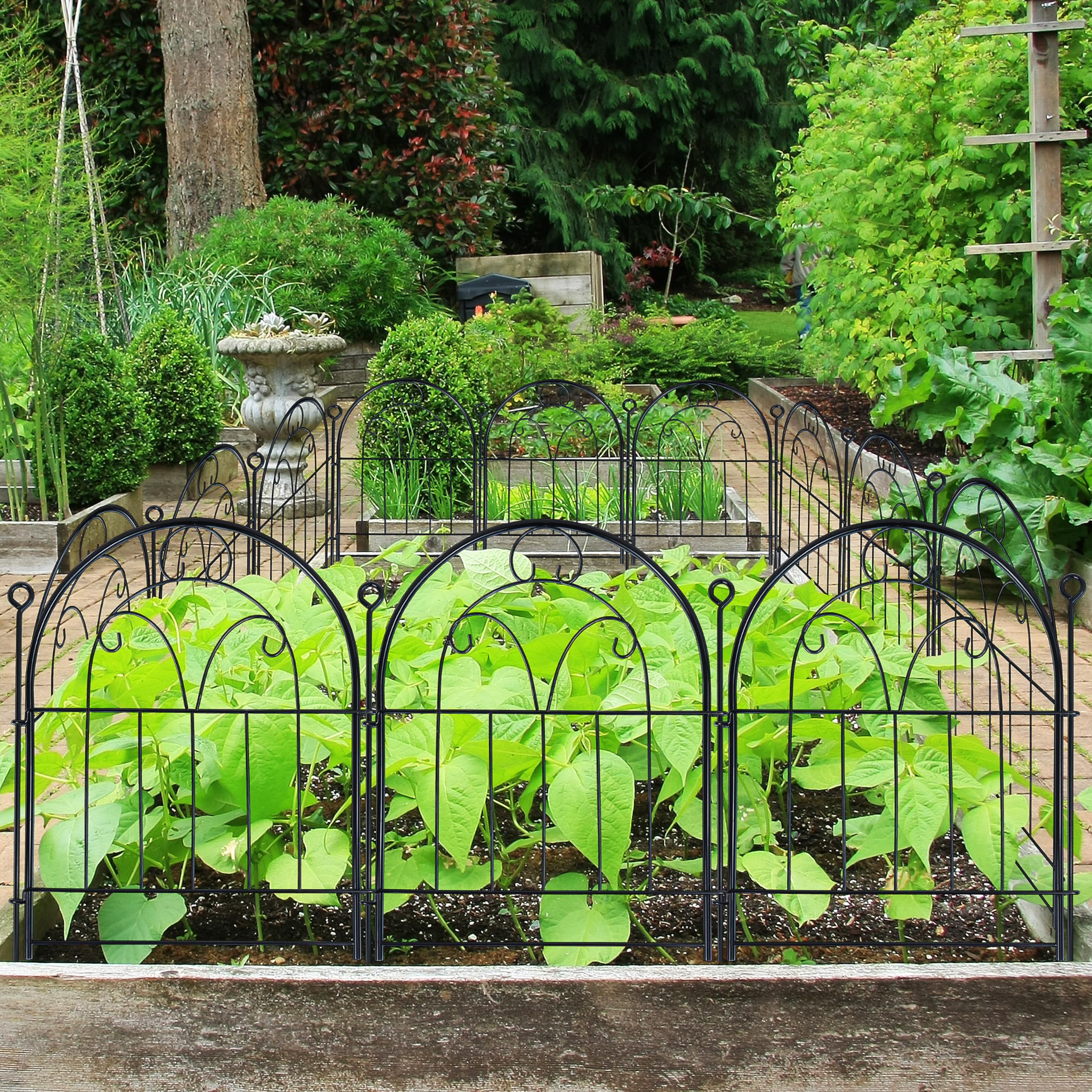 Polyjkl multi-use fence kit suitable for patios, yards, and borders.