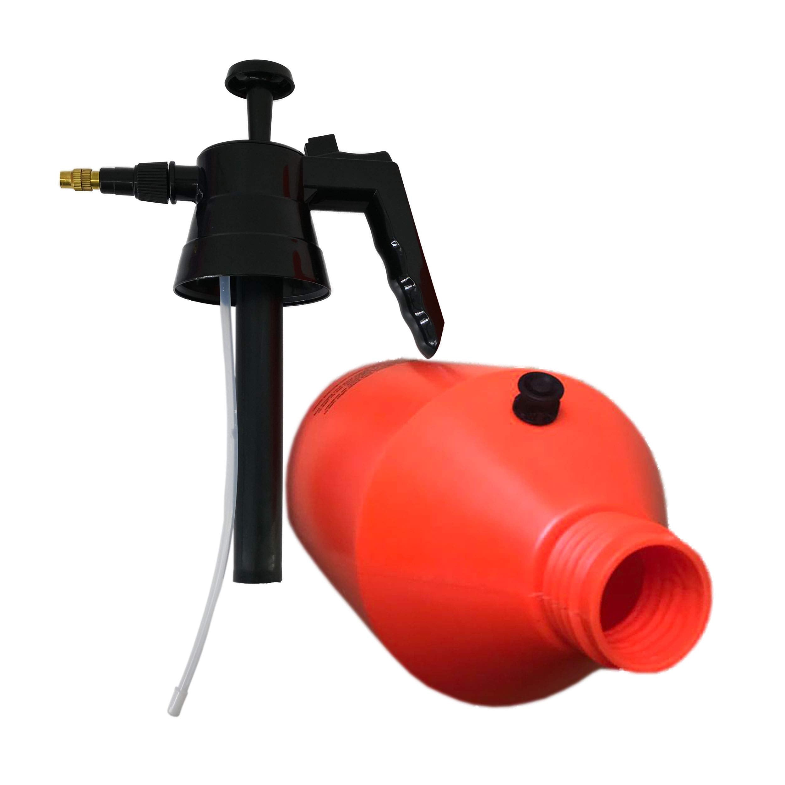POLYTE Polyte One Hand Sprayer in the garden with comfortable spray control.