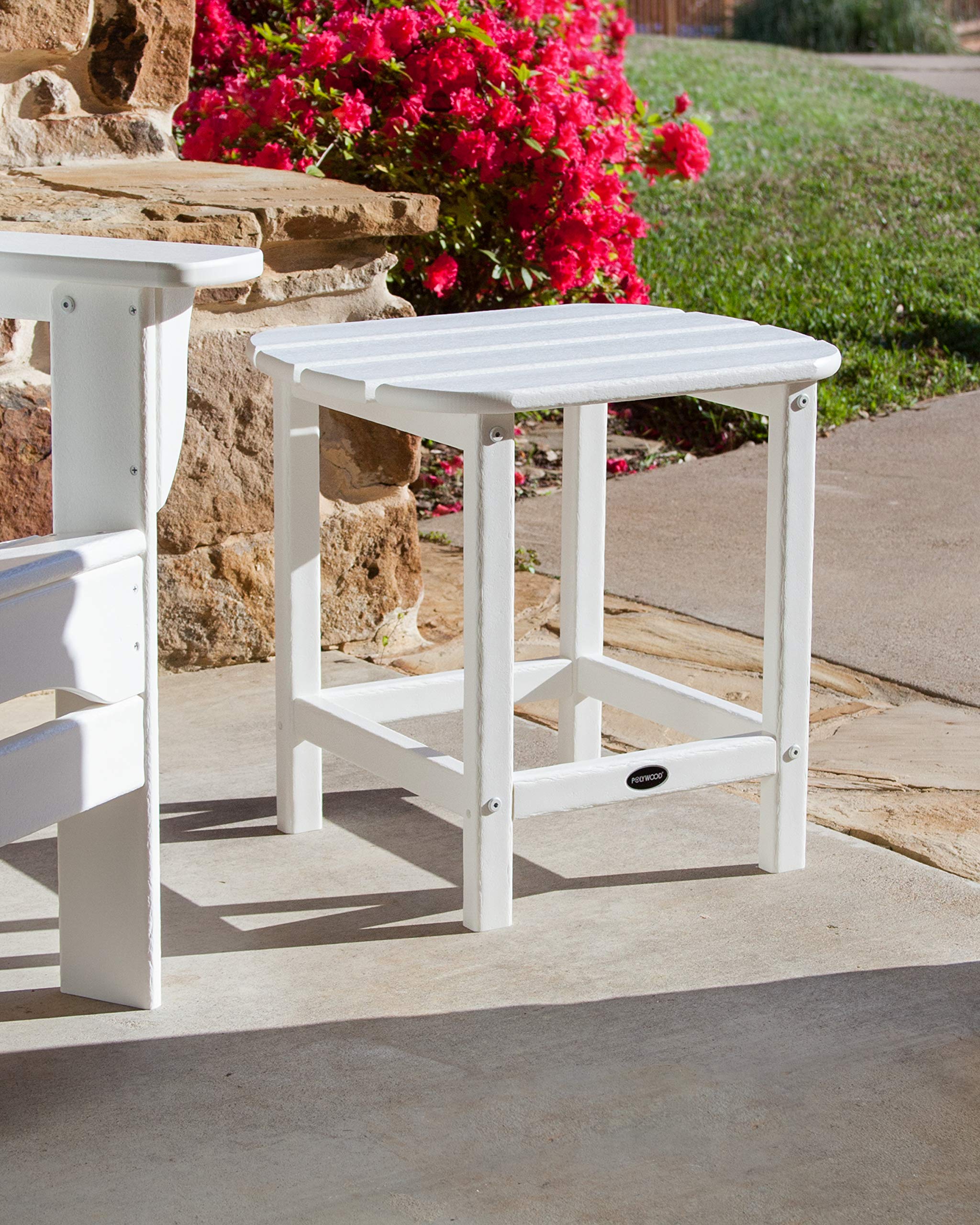 Made in the USA, Polywood SBT18BL with a 20-year warranty.