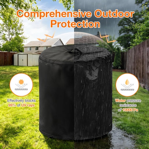 POMER 27-inch height provides ample protection for tall columns