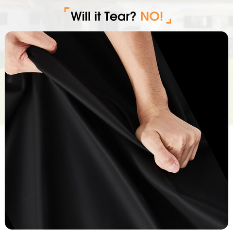 POMER cover with double windproofing stays secure during gusts.