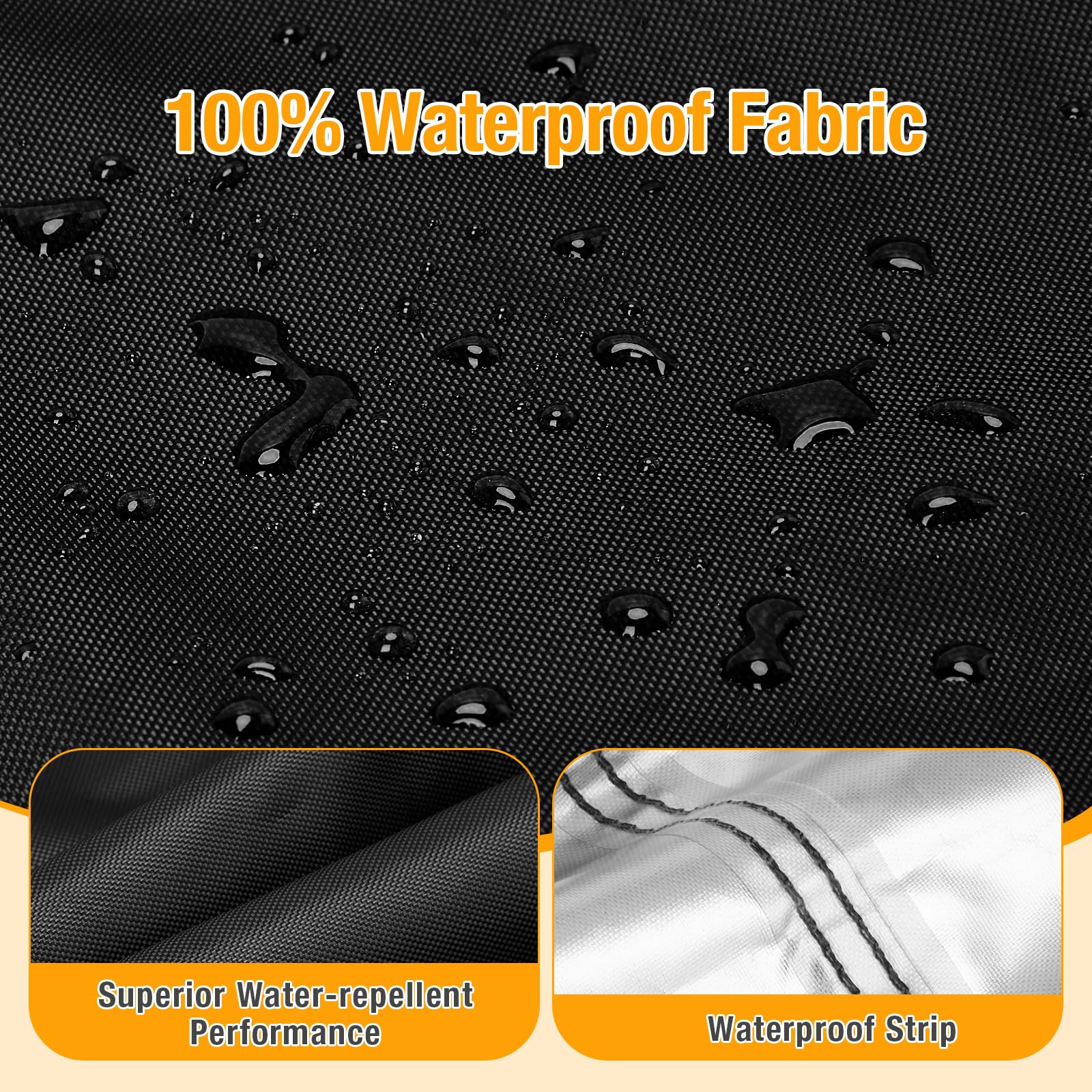 POMER inner coating and double stitching prevent cracking and wear.