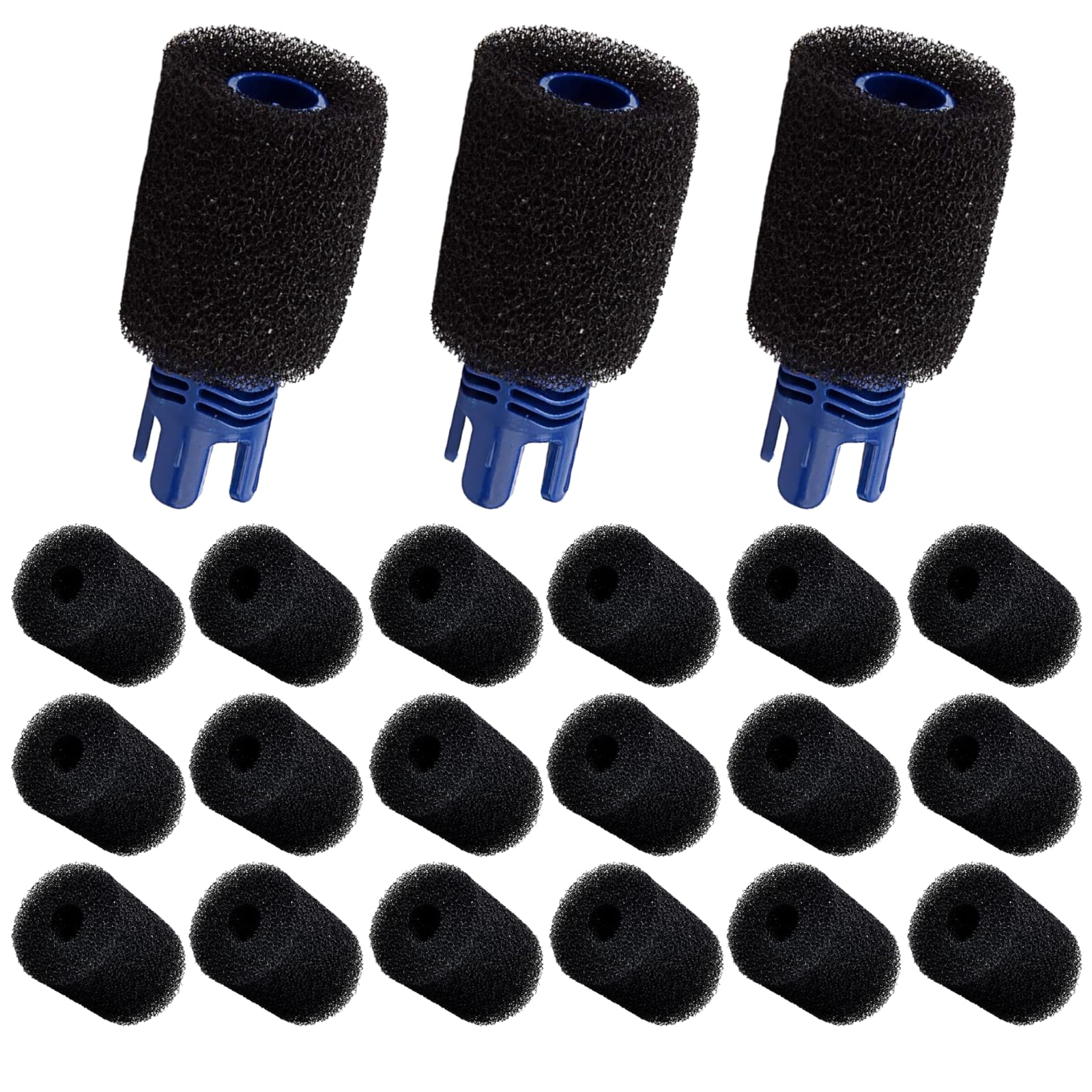 Pomeyard Polaris tail scrubber pack in blue, refreshes your cleaner’s tail sweep with durable foam.
