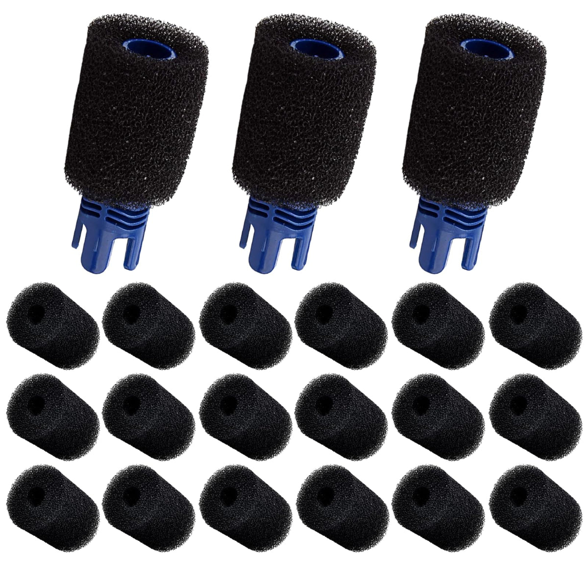 Pomeyard Polaris tail scrubber pack in blue, refreshes your cleaner’s tail sweep with durable foam.
