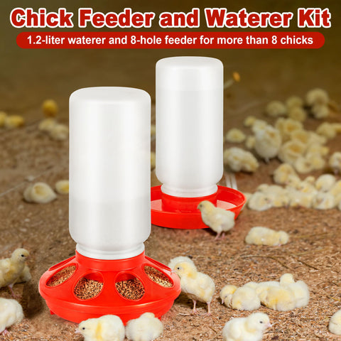 POMINEL kit suited for indoor and outdoor poultry coops