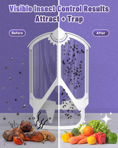Pomue anti-drying technology helps maintain trap effectiveness over time.