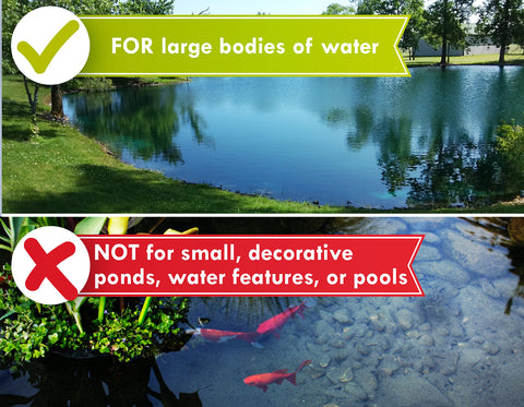 Pond Champs Blue Lake Dye golf course application boosts curb appeal