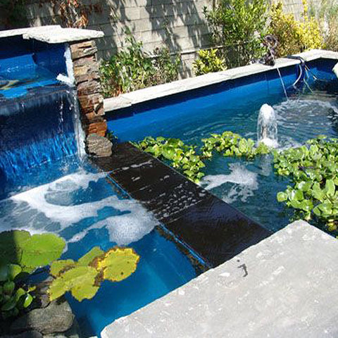 Pond Shield color options including clear for natural integration.