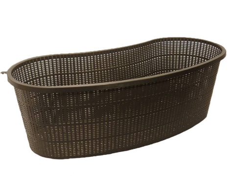PondH2o slotted mesh design promotes water flow around aquatic plant roots.