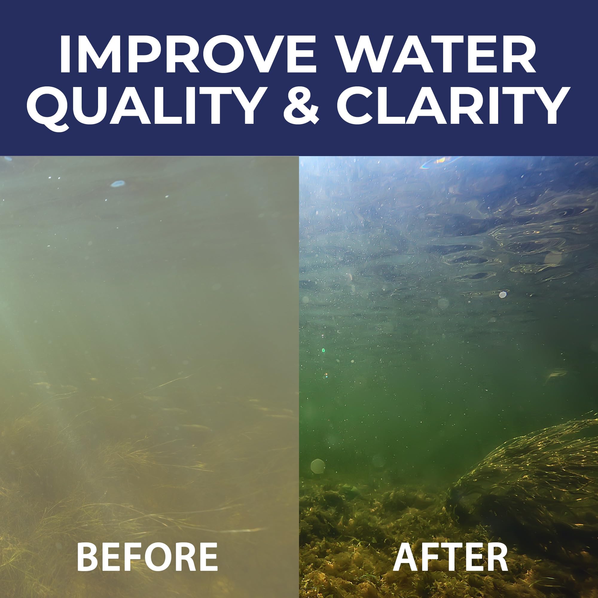 PondValue liquid formula designed for safe use in ponds.