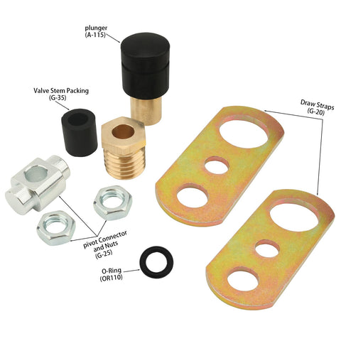 Pongle Merrill C-1000 replacement parts ensure quick yard hydrant repair.