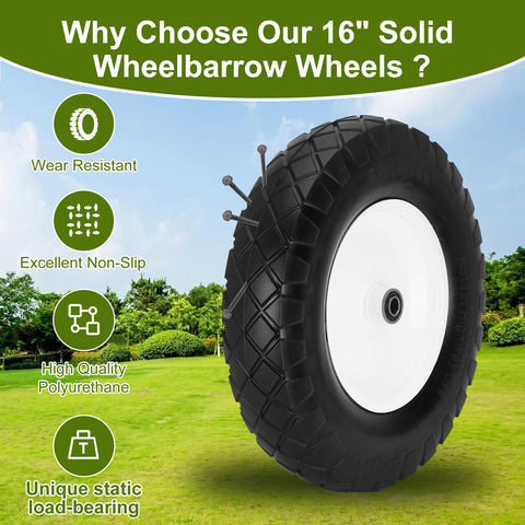 Pontuss flat-free wheels replace pneumatic tires for maintenance-free use.