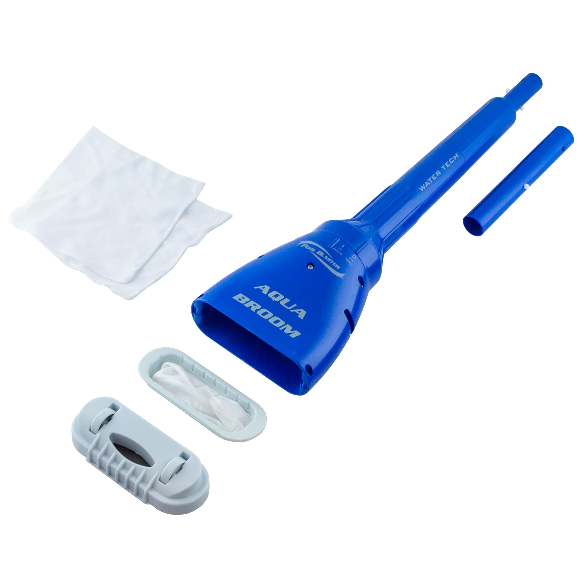 Accessories shown for extended cleaning without hoses