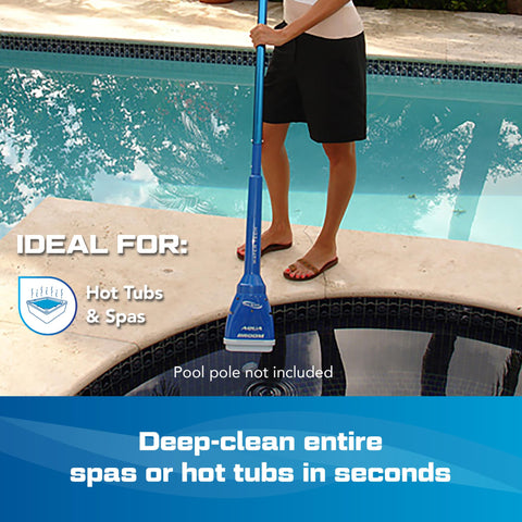 Aqua Broom dirt-trap captures sand and silt effectively