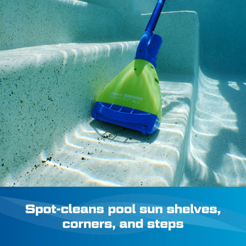 Pool Blaster Aqua Broom Sweep XL 40-minute runtime indicator.