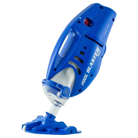 Pool Blaster Max cordless pool vacuum head delivers deep-clean suction for quick debris removal.