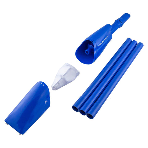 POOL BLASTER Spa Vac Plus filter bag traps sand and silt efficiently.