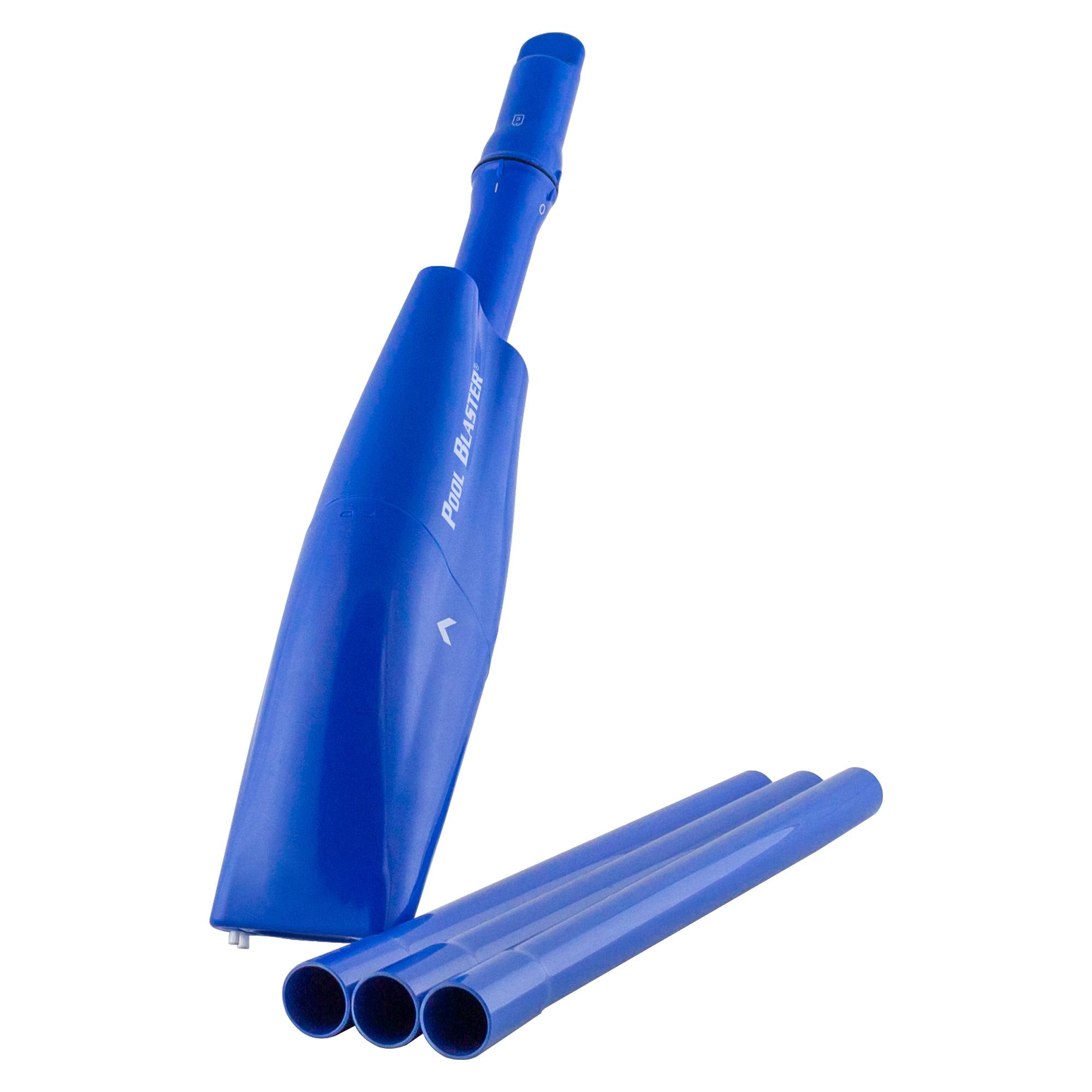 POOL BLASTER Spa Vac Plus hoseless cleaner reaching tight spa corners.