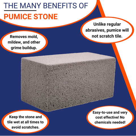 Pool Blok PB-12 removes lime and mineral deposits from grout