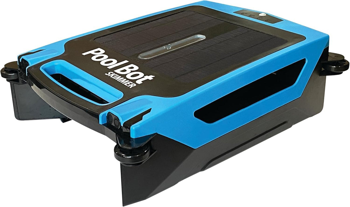 Pool Bot Original Skimmer on a sunlit surface for continuous cleaning